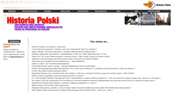 Desktop Screenshot of historia-polski.com